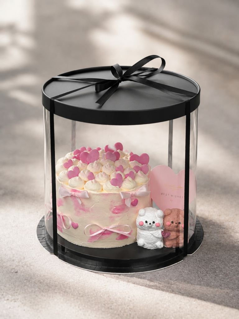 Ideal for containing decorated cakes, fresh flowers, snacks, toys and a wide variety of festive & daily‑life items.