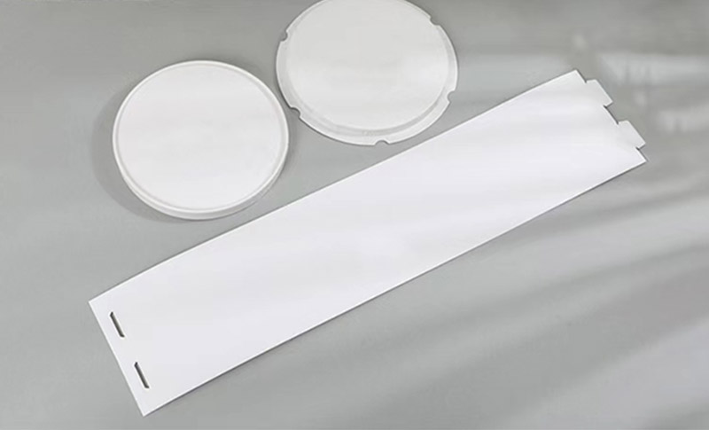 White Round Paper Cake Boxes with Window Lids