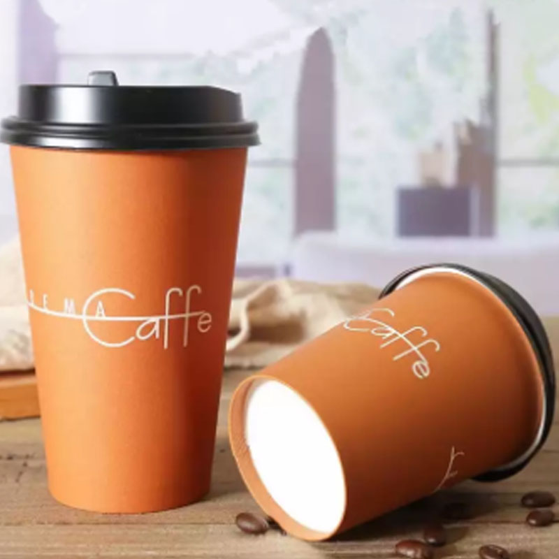 Double-Wall Coffee Cups with Custom Printing Double-Wall Coffee Cups with Custom Artwork