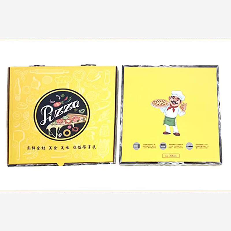 Custom E-Flute Pizza Boxes for Small Pizzas