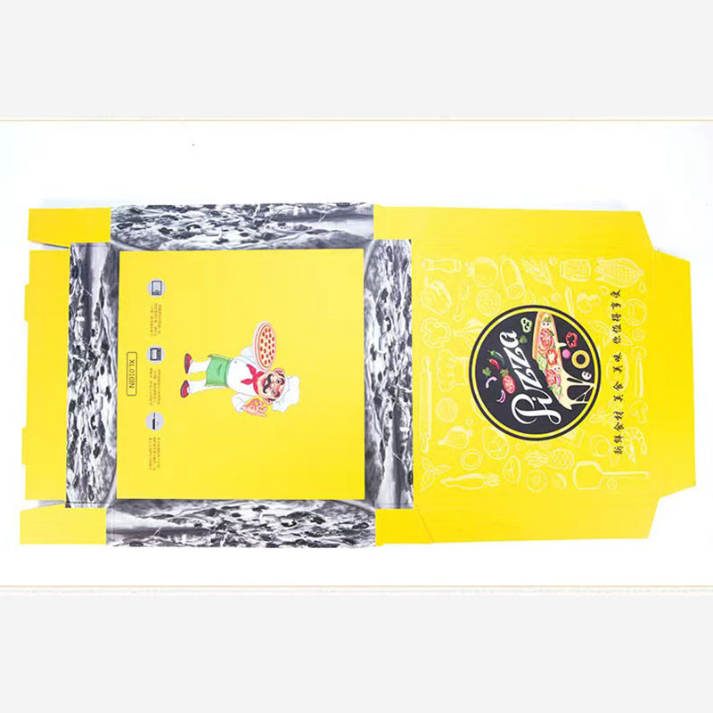Custom E-Flute Pizza Boxes for Small Pizzas