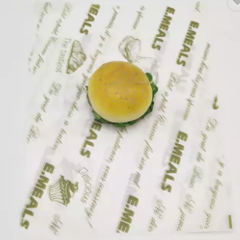 Printed Bakery Paper Bags and Wrappers Printed Grease-Resistant Bakery Paper Bags