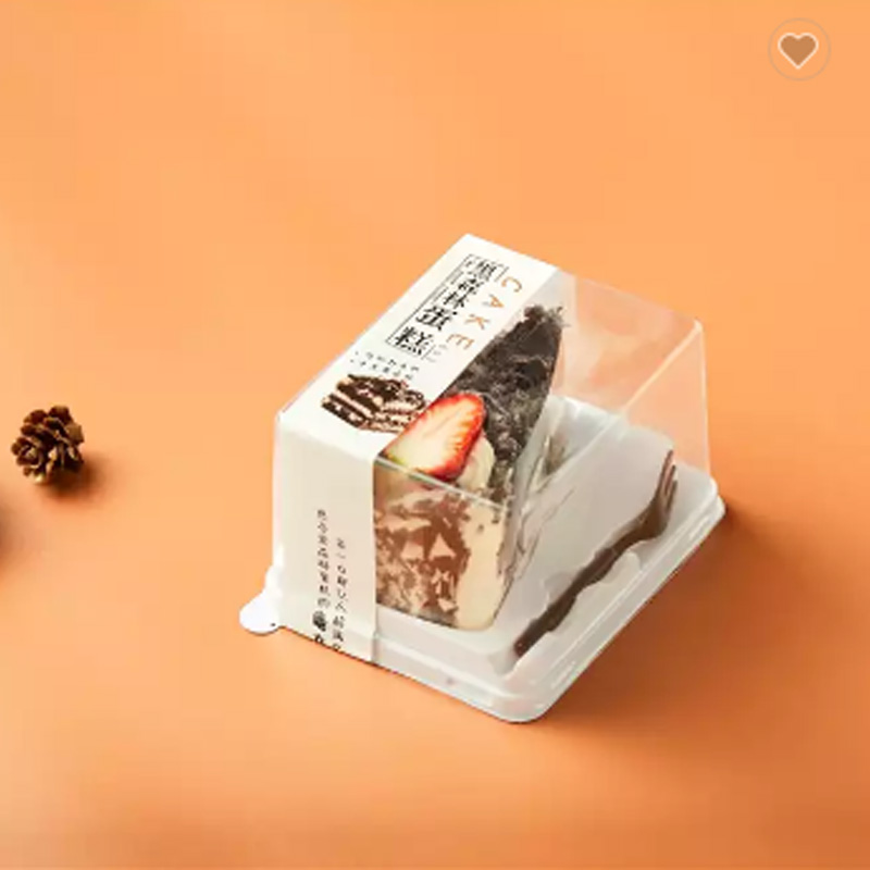 Single Cake Slice Packs with Printed Sleeves Single Cake Slice Packs with Display Sleeves