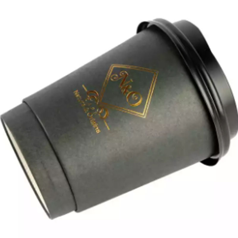 Structure and component detail for custom printed hot drink paper cups