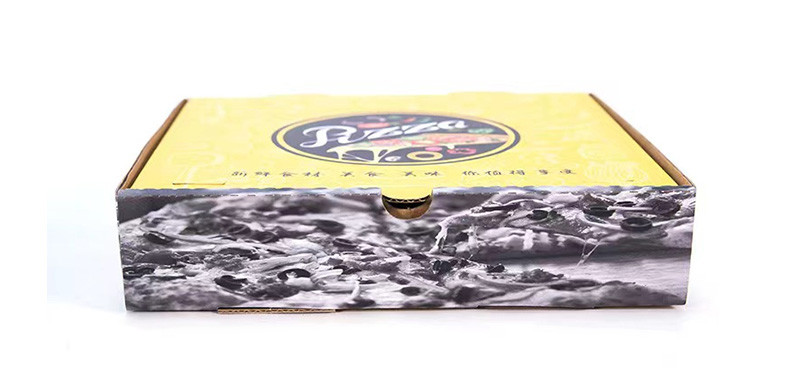 Custom E-Flute Pizza Boxes for Small Pizzas
