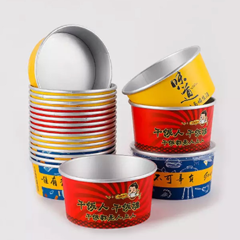 Paper Soup and Meal Bowls with Lids